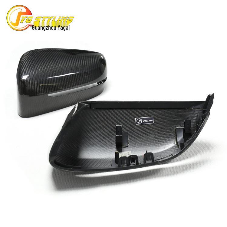 Dry Carbon Fiber Rearview Mirror Cover for BMW 3/4/5/7/8 Series & 6GT G20/30/22/23