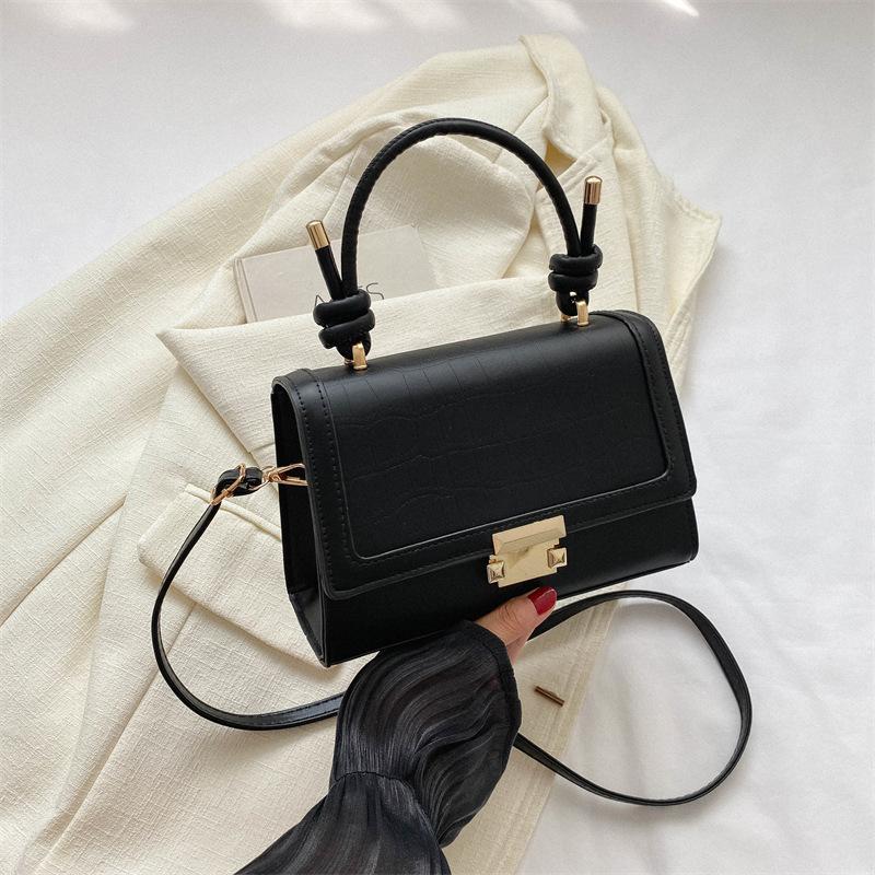 Autumn new bag women's fashion simple small square bag casual trend messenger bag retro personalized shoulder bag