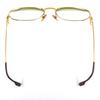 Very Good Cartier Glasses Trinity Logo Metal gold mens Used