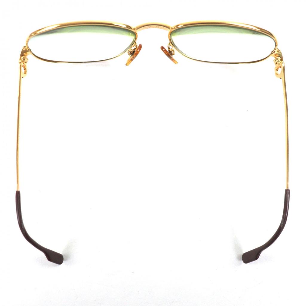 Very Good Cartier Glasses Trinity Logo Metal gold mens Used