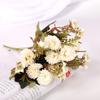 1/ 3 Pieces Flower Head 3Cm Artificial Hydrangea Bouquet Wedding Home Decoration Accessories Diy Box Holding Flowers Arrangement