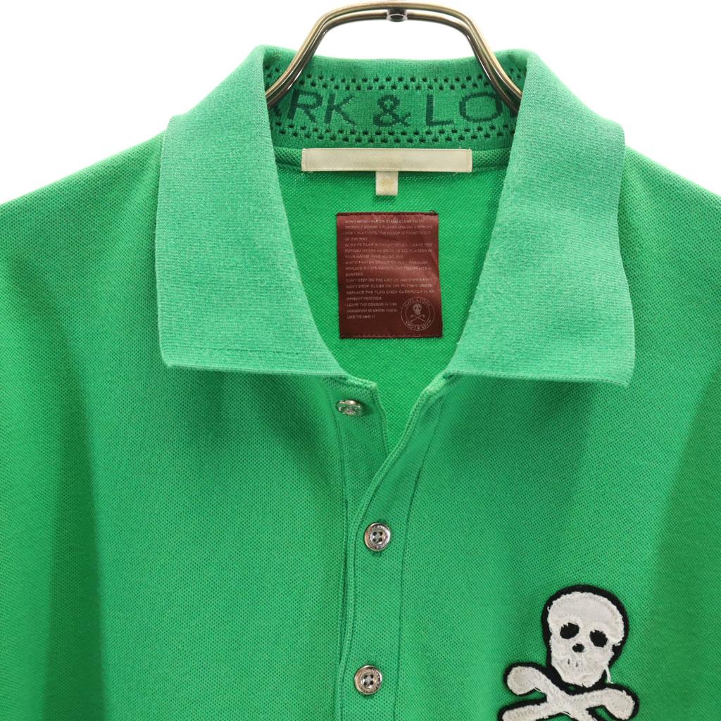 MARK&LONA made in Japan Short sleeve Polo shirt XL green Fawn Men's Used