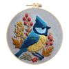 1 Stk. Vogelmuster Stickerei DIY Stoff Bastelset