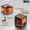 New Mini Two-Line High-Brightness Green Laser Level with Self-Leveling and Infrared Projection