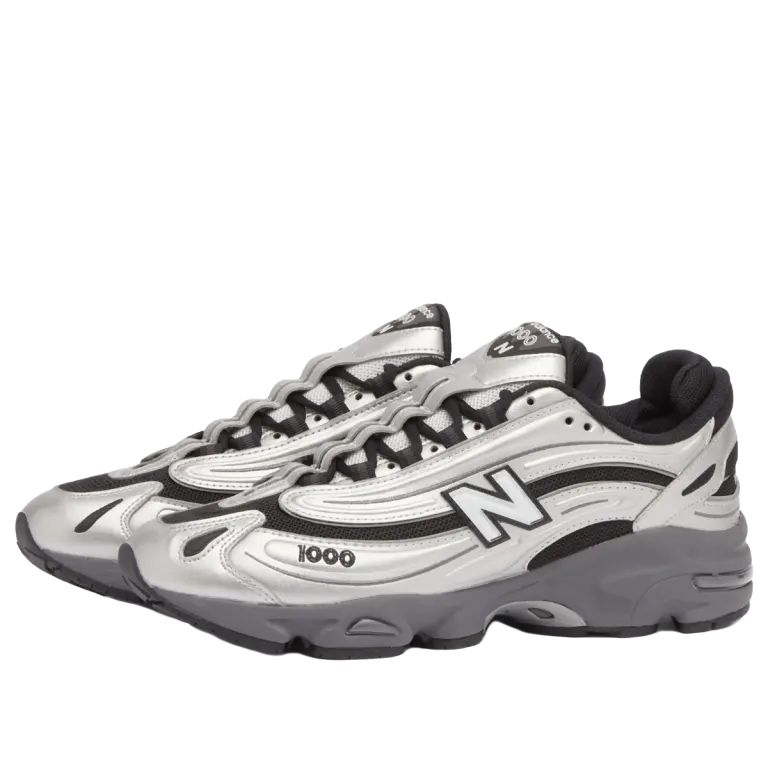 New Balance 1000 Grey Day 2025 Unisex Sneakers Silver Silver-Metallic Black M1000EGR