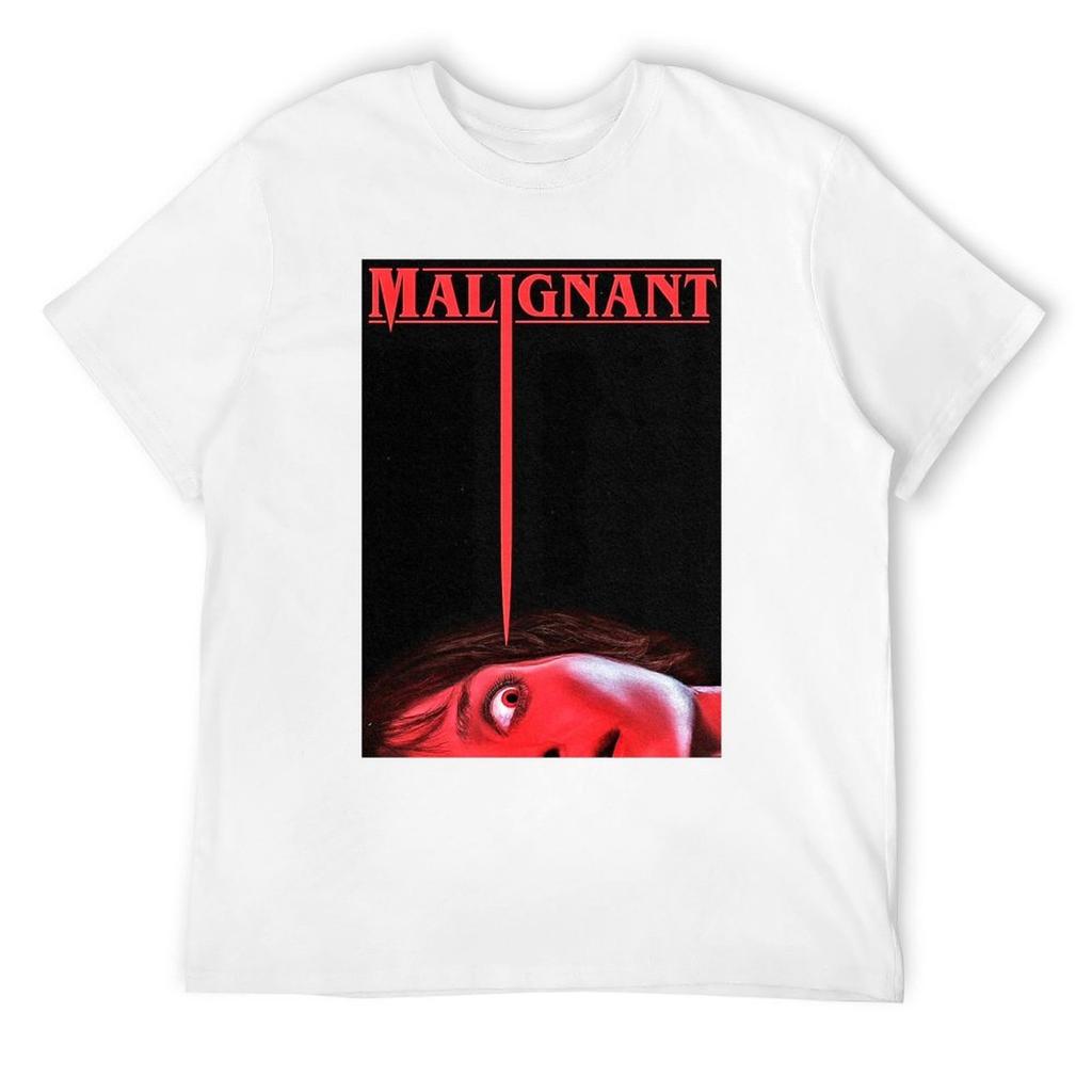 Malignant horror movie poster T-Shirt graphic t shirts hippie clothes blacks Men's t shirts