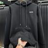 Herren-Kapuzenpullover im europäischen Stil mit Stickerei - Herbstkollektion 2025, Trendiges Light-Luxury-Design.