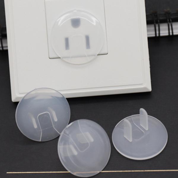 White Easy Installation Protect Toddlers /& Babies 6Pcs Safety Outlet Covers Sturdy Childproof Socket Covers for Home /& Office Safe /& Secure Electric Plug Protectors