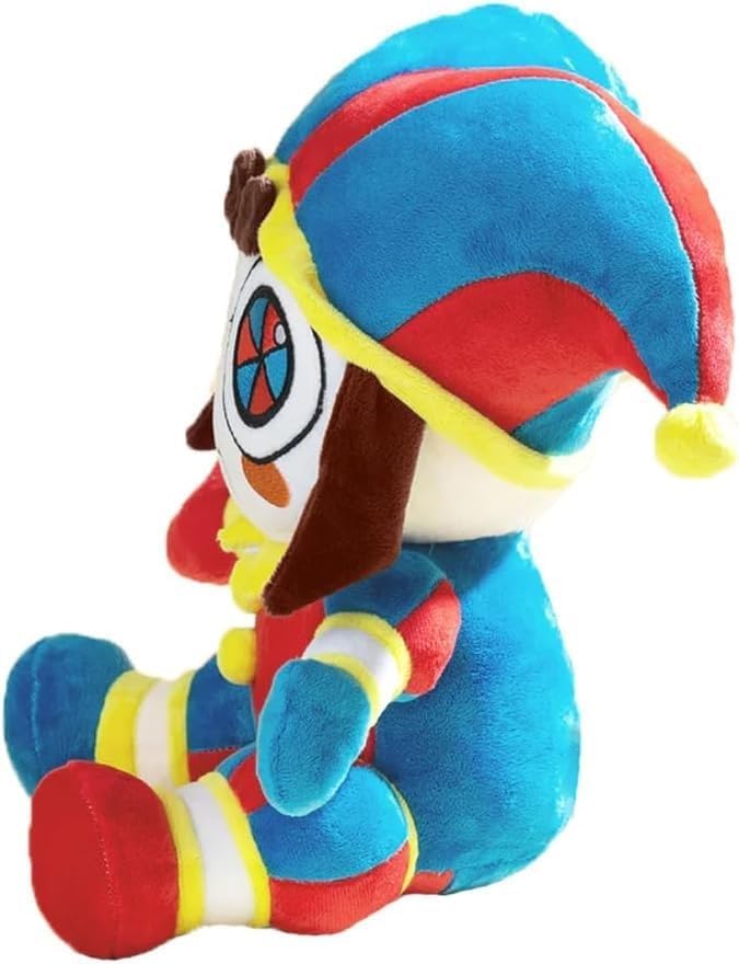 CARRYUSNBM Magical Number Circus Plush Toy, 11.2 Inch Magical Number Circus Pomni, Jax Plush Toy, Soft Stuffed Anime Plush Toy, Anime Animal