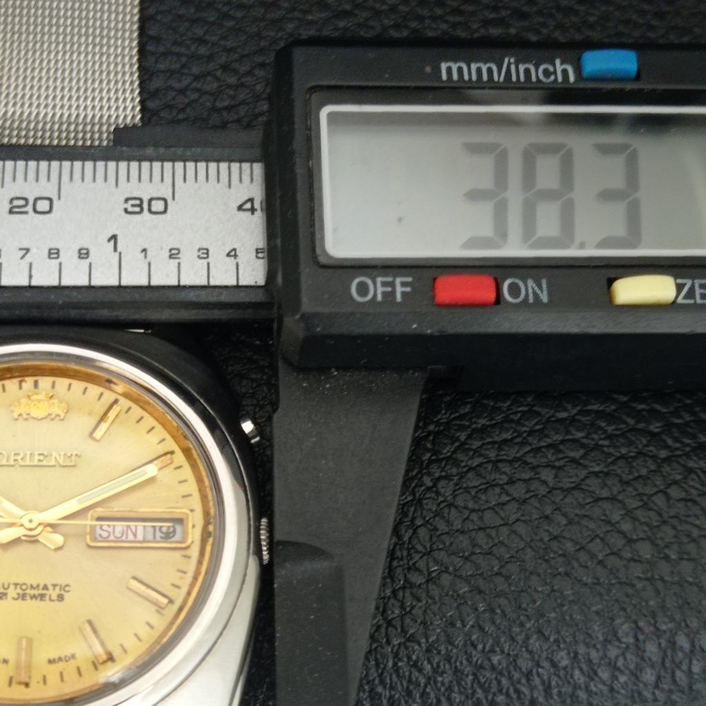 ORIENT AUTOMATIC 46941 VINTAGE JAPAN MENS ORIGINAL DIAL WATCH a704943-1