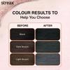 Streax Gel Hair Colour Natural Black 150ml Ammonia Free Permanent Hair Dye 100 Grey Coverage Long Lasting
