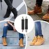 Pants Straps Motorcycle Biker Jeans Adjustable Keeping Straps Motorcycle Riding Pant Clips Boot Straps Set Of 2 For Women Men