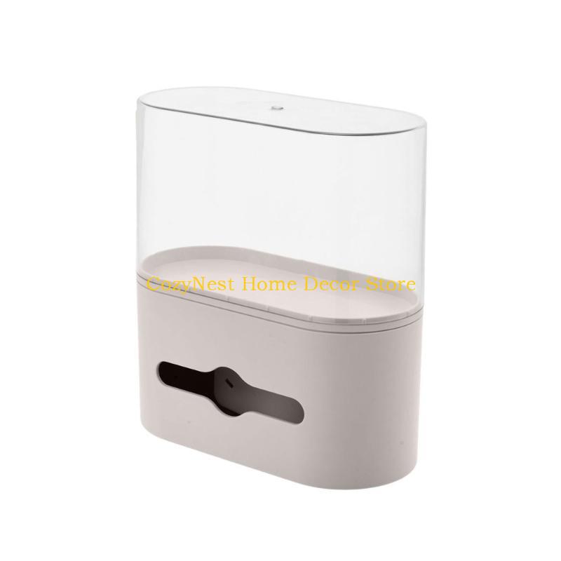 

92MF Sturdy Plastic Storage Container for Tissues And Accessories Featuring Minimalists Aesthetic and Easy Cleaning Feature