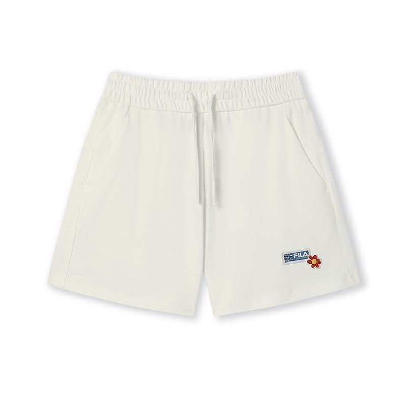 

New FILA ORIGINALE Casual Shorts Women s Cloud White F51W529605FWT XL(175/74A)