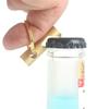 High-quality Keychain Pure Brass Pendant Creative Beer Bottle Driver