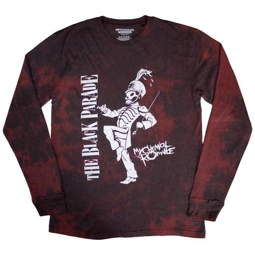 My Chemical Romance Unisex Adult The Black Parade March Washed Long-Sleeved T-Shirt
