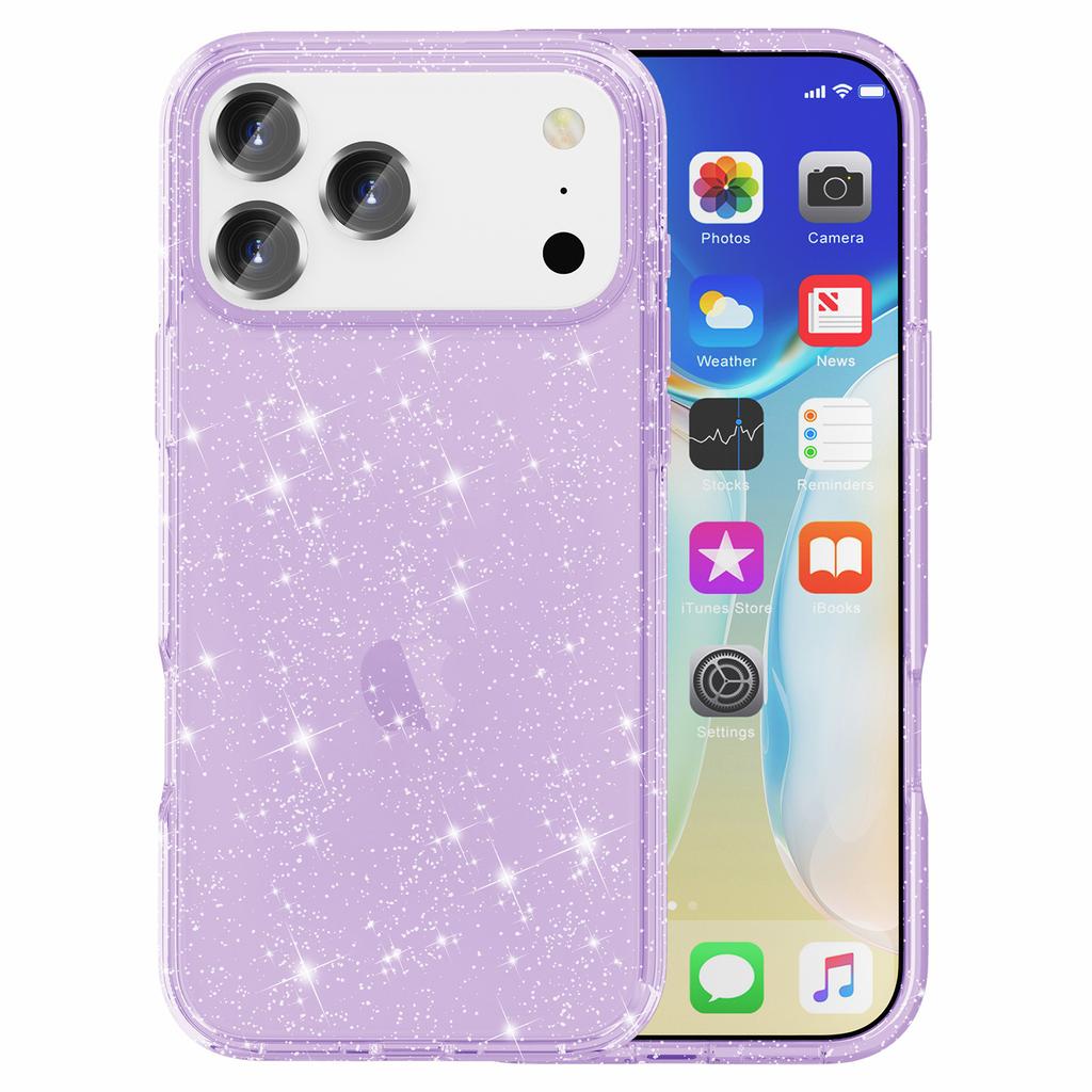 AMORUS For iPhone 17 Pro Case Soft TPU Hard PC Back Shockproof Phone Cover