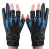1 Pair Fishing Gloves 3 Cut Finger AntiSlip Sports Hand Equipment for Outdoor Angling