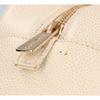 CHANEL No. 8 Standard Chain Tote PTT Caviar Handbag IvoryUsed