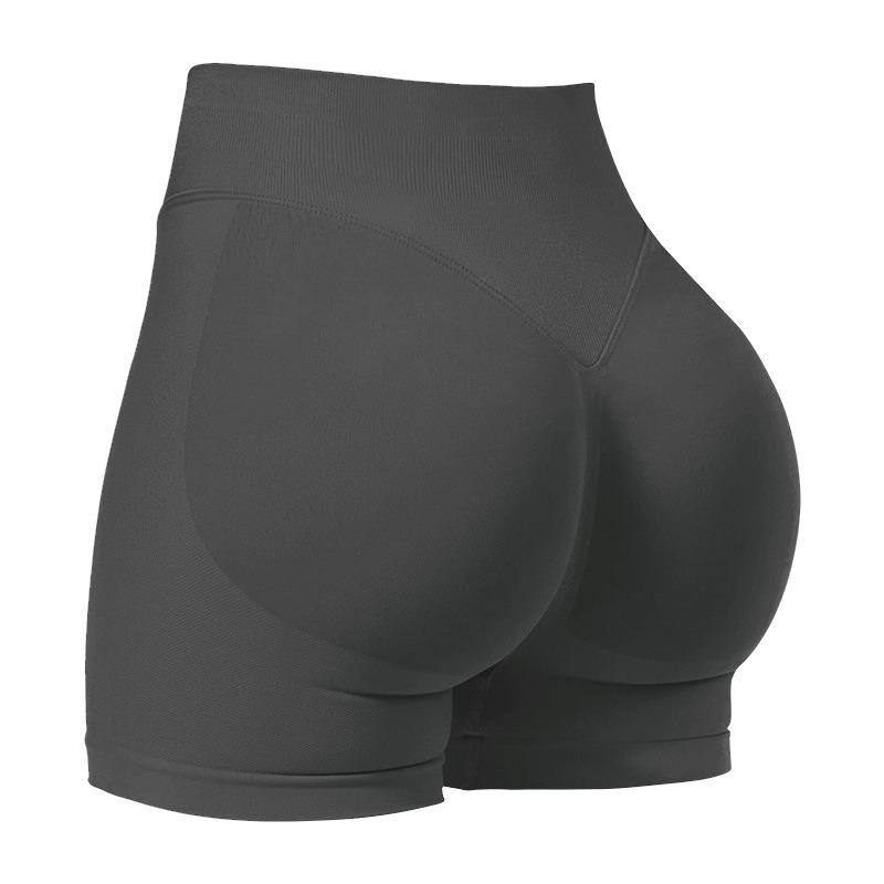 Women's High-Waisted, Butt-Lifting 3/4-Length Yoga Shorts – Fitness and Running Trousers