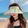 Summer Sun Protection Hat With Wide Brim And Breathable Nylons For Outdoor Travel
