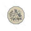 Retro Palace Style Ceramic Plate Light Πολυτελές Εστιατόριο Επιδόρπιο Πιάτο κέικ Σπίτι ζυμαρικά Πιάτο τραπεζαρίας Εξαιρετικά λουλούδια Επιτραπέζια σκεύη