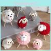 Festive Tabletop Christmas Tree Decor Felt Sheep Modern Design Holiday Parties