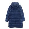 L.L.BEAN Down Coat M Navy Hood Women Used