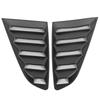 2pcs Auto Black Side Window Louver Windshield Sun Shade Cover Fit for Ford Mustang 2015‑2020