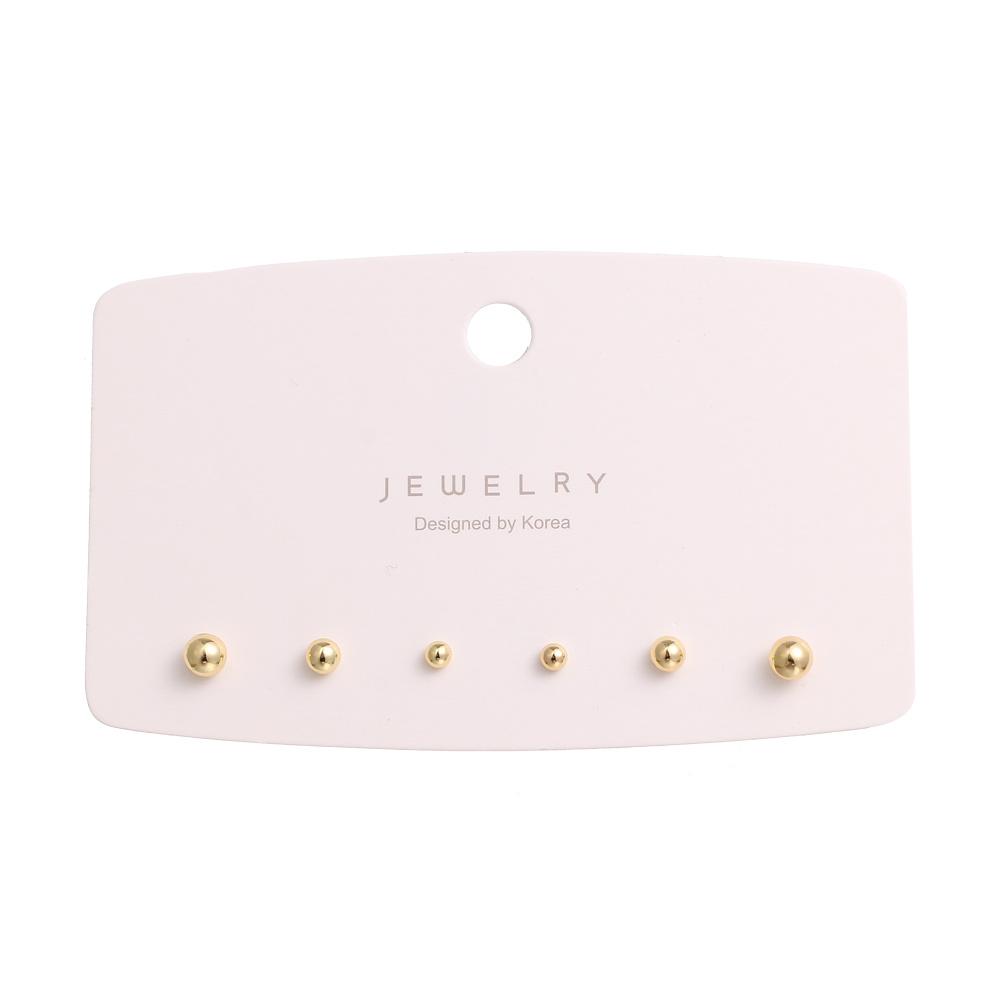 Модные милые серьги-гвоздики в форме сердца с любовью, простые маленькие серьги-кольца для женщин