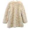 SNIDEL Fake Fur Coat F Ivory Women Used