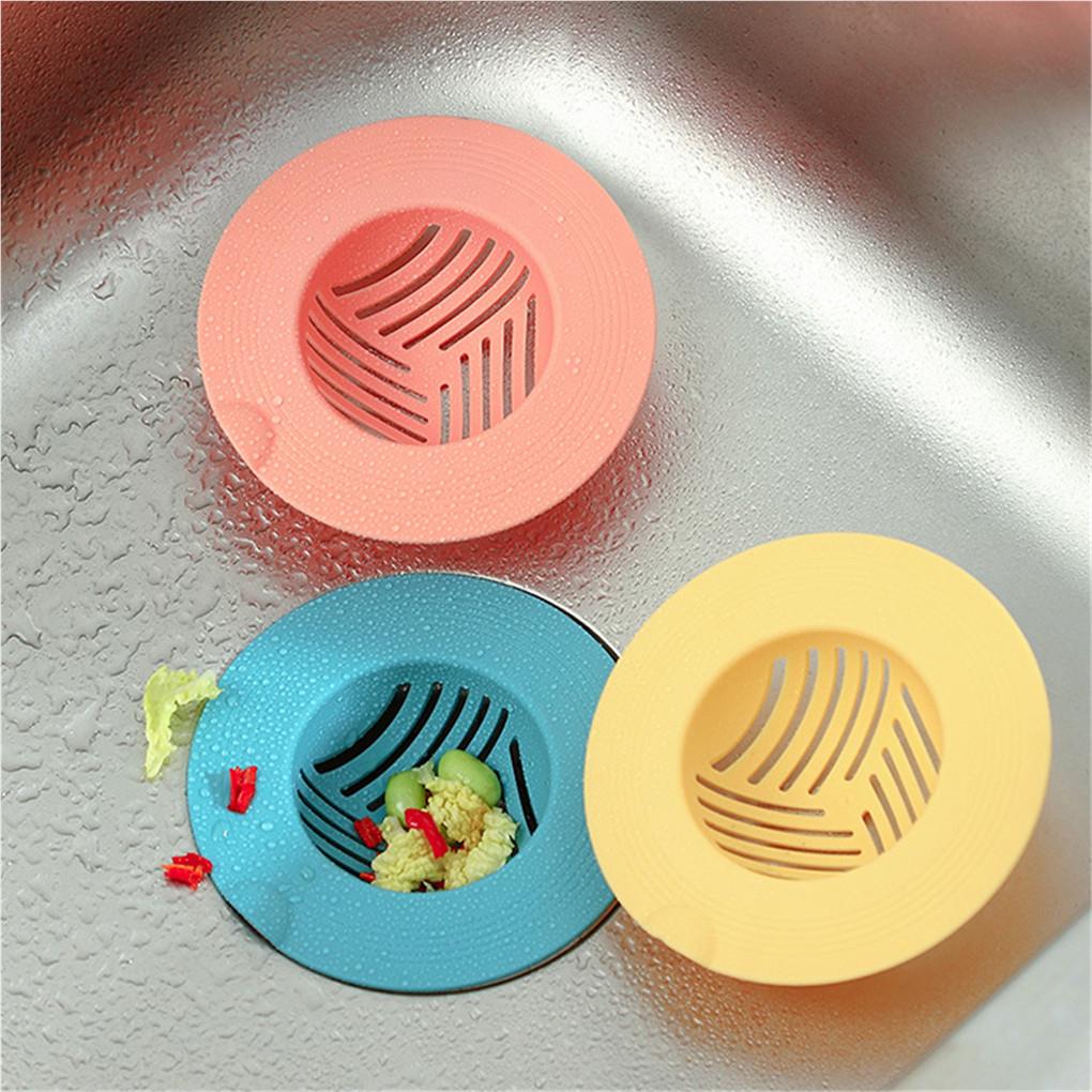 Kitchen Sink Stopper Bathroom Hair Catcher Flexible Shower Anti Blocking