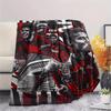 AC Milan Print FlAannel Blanket, High quality Comfortable for All Seasons, Home Decor, Warmth and Comfort