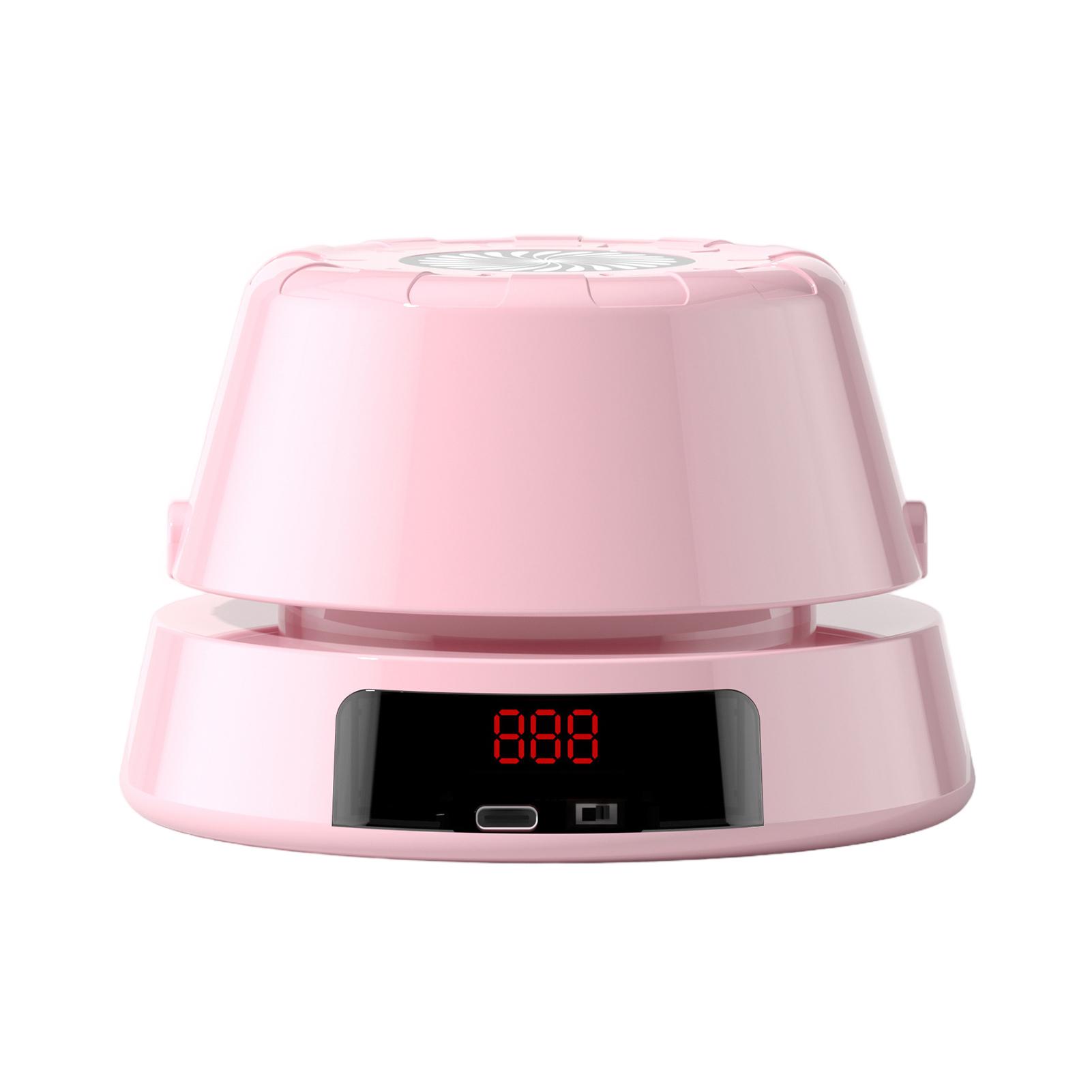 

Електрична скакалка для тренувань через гру, без рук, 10 рівнів швидкості, дистанційне керування рожевий