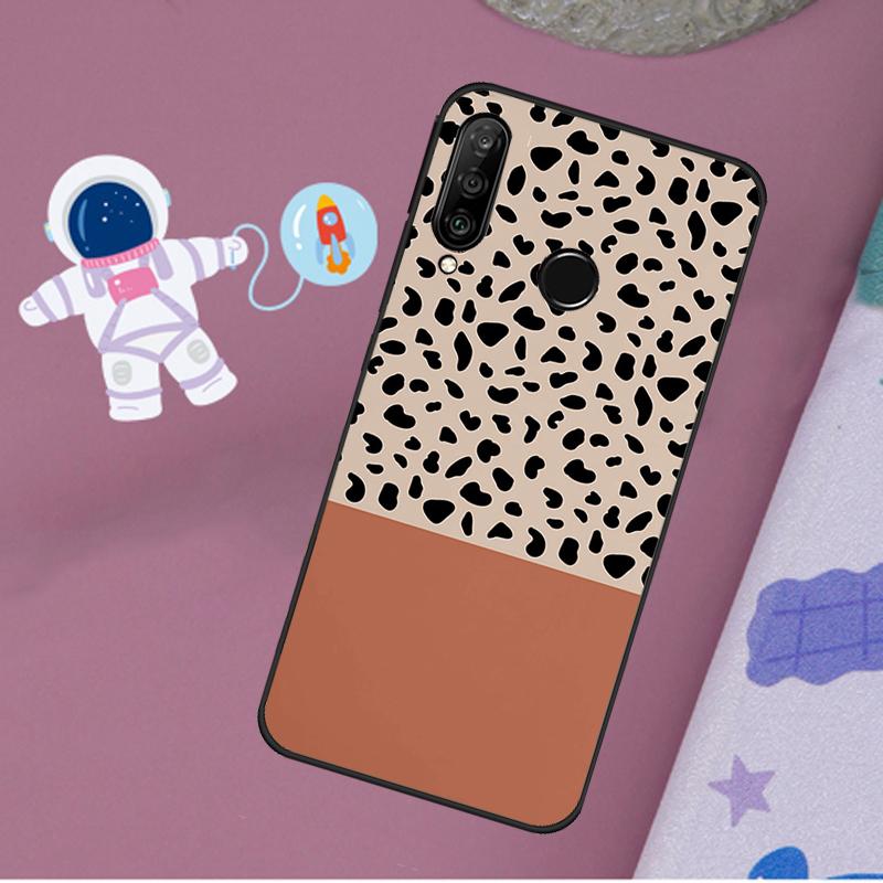 Boho Botanical Leaf Cow Cactus For Huawei Nova 11i 7i 8i 12i 12s Y73 Y70 Y90 Y60 Y72 Y61 Y91 9 10 SE P40 Lite P30 Pro Case
