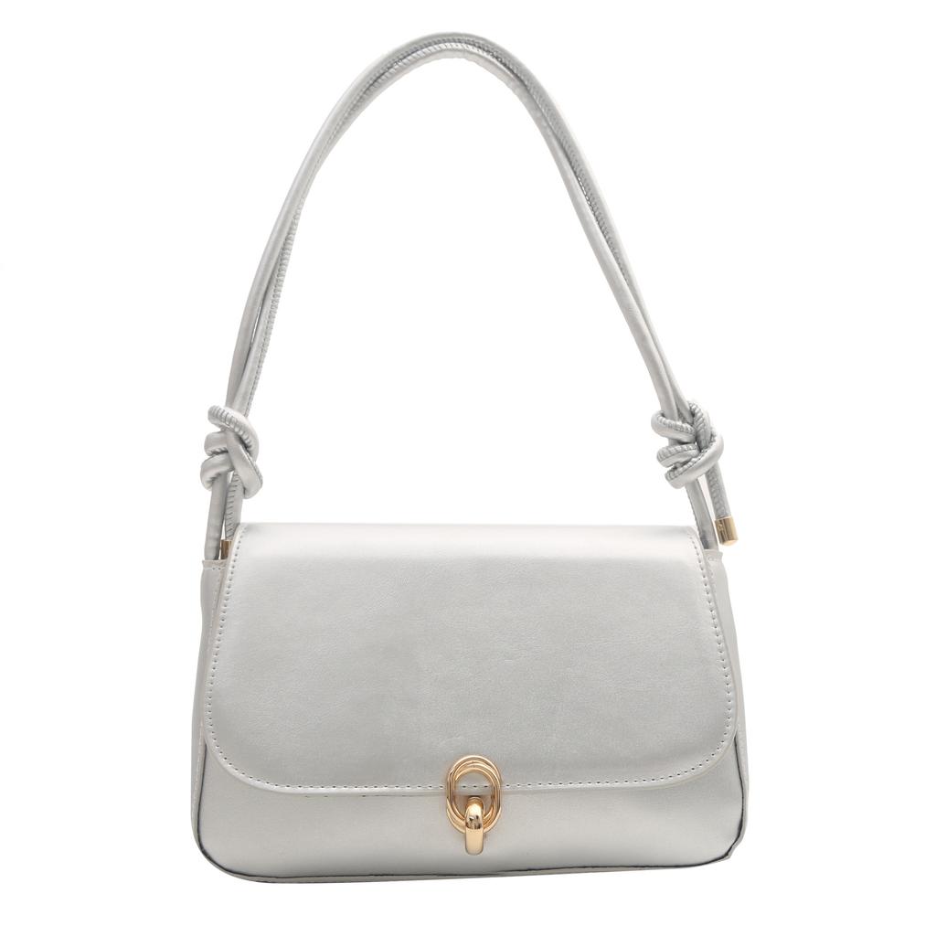 Tasche 2025 neue trendige Unterarmtasche Damenmode einfache Retro kleine quadratische Tasche personalisierte Trend Schulter-Umhängetasche