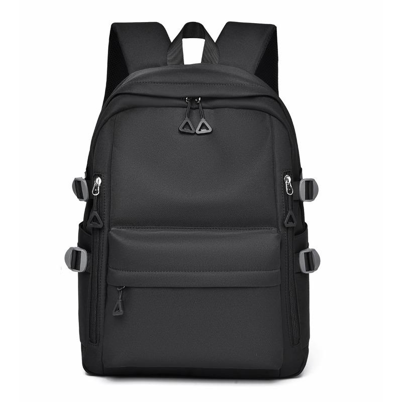 

Fresh backpack casual student bag travel sports backpack Korean version trendy schoolbag чёрный