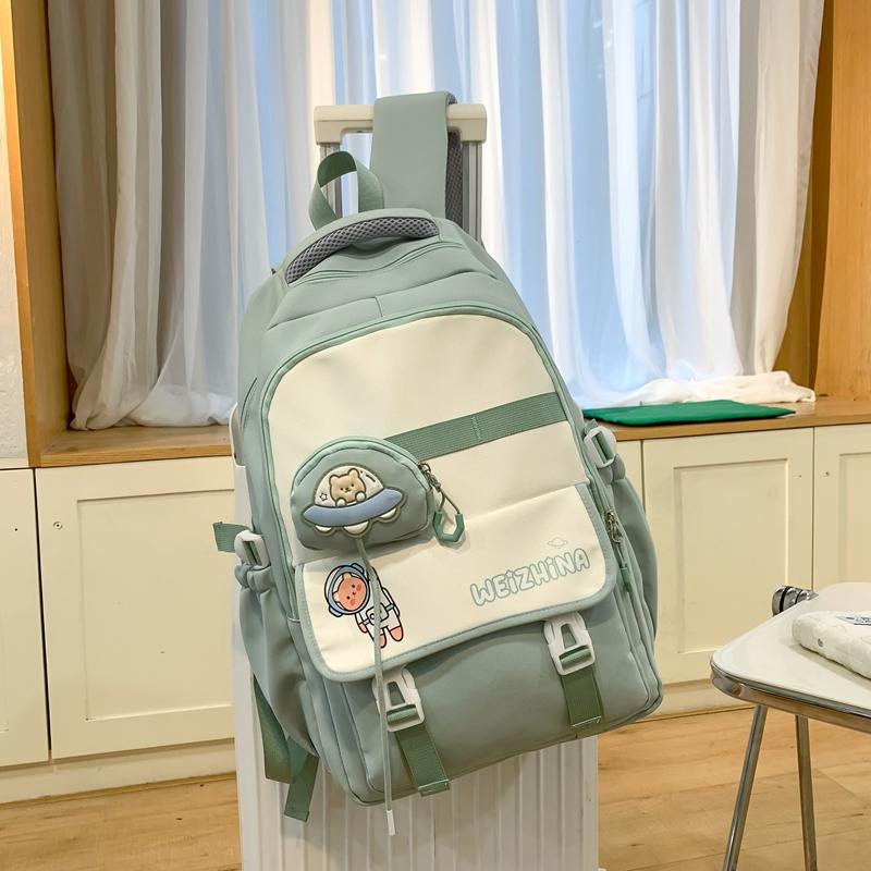 Student Backpack College Campus Schoolbag Large Capacity Backpack