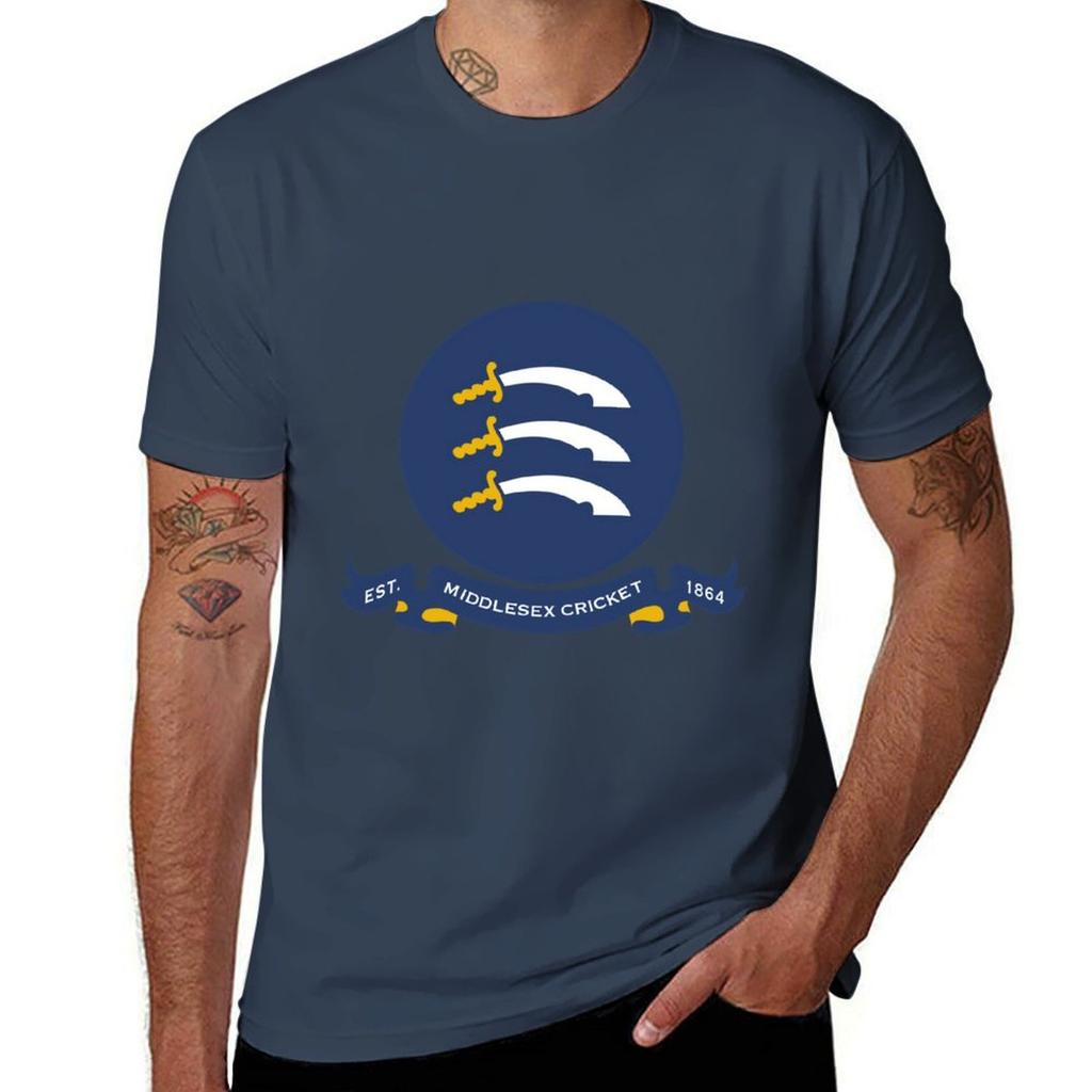 Middlesex County Cricket Club TShirt Soft Durable Cotton TShirt