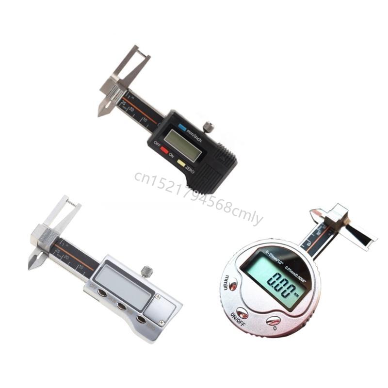 Digital Venier- Caliper Stainless Steel 0-25mm 0.01mm Thickness Gauge Jewel Gauge Diamond Gauge Metric & Imperial- 6XDE