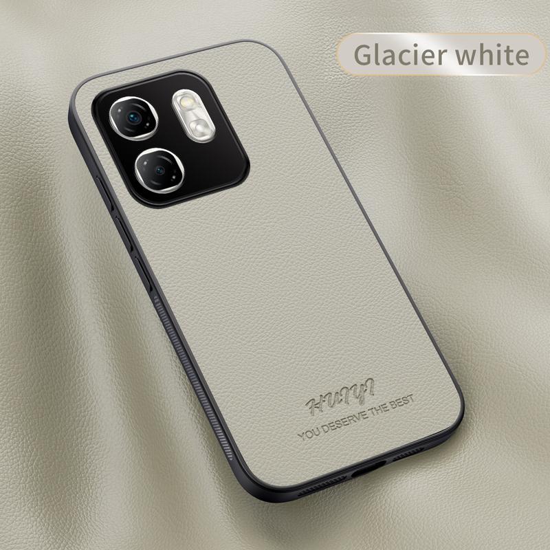 

Luxury Business Leather Soft Frame Magnetic Cover For Infinix Hot 50i Hot50i Smart 9 Smart9 Phone Cases Capa Infinix Hot 50i бежевый