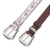 Butterfly Embossed Women's Faux Leather Belt Hip-Hop Waistband Fashion Jeans Belt