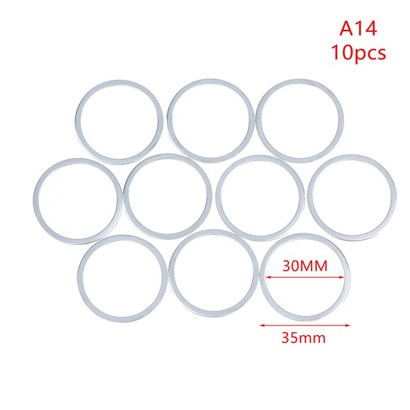 Circular Saw Blade Reducing Conversion Rings 10Pcs 10-32mm Easy Install Adapters for Angle Grinder Cutting Disc Carpenter Woodworking Tools