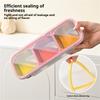 Stainless Steel Bentos Box with Plastic Lid Multi Compartment Design Leak Proof Lunch Container For Work Travel