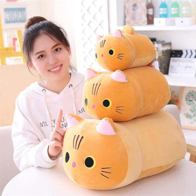 25CM Little Size Soft Animal Cartoon Pillow Cute Cat Plush Toy Stuffed Lovely Kids Birthyday Gift
