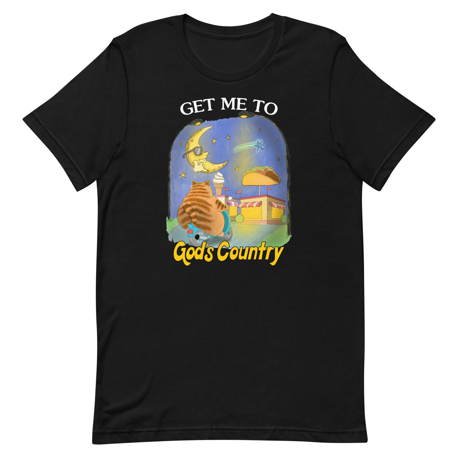 Gods Country Unisex t-shirt S