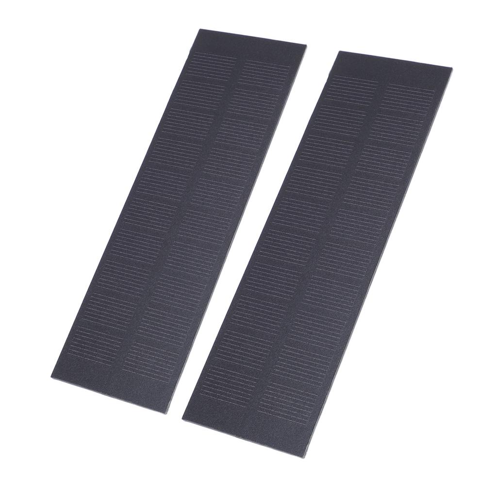 2PCS 1W 5V Solar Panel, High Efficiency Monocrystalline Silicon Solar Panel, Portable Solar  , for Household Lights, Electric Fans