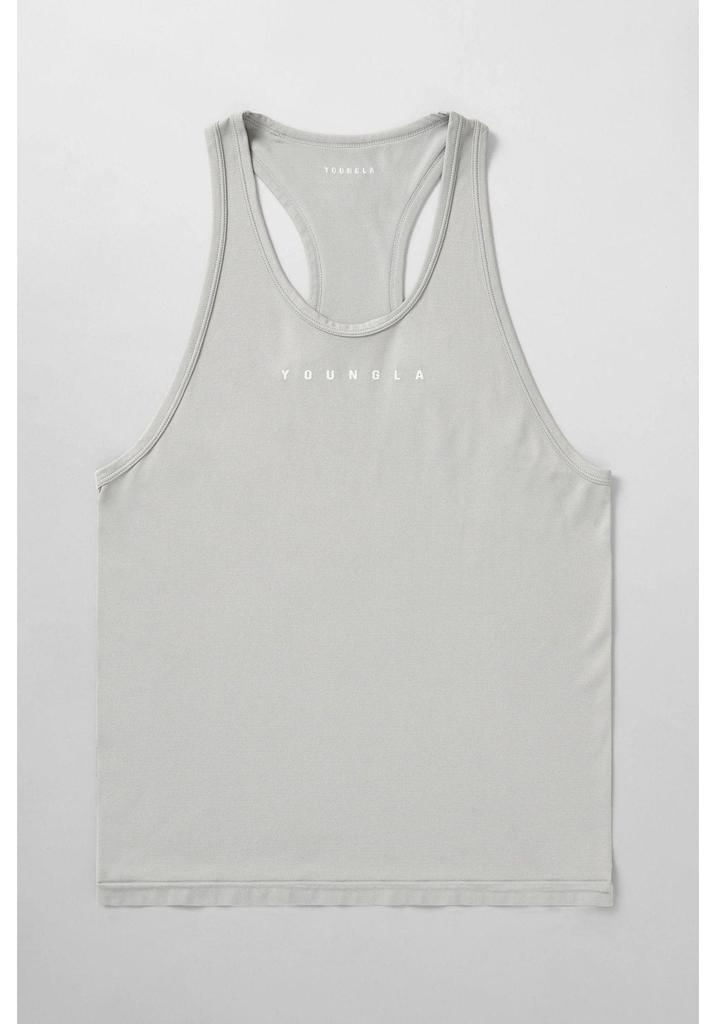 YoungLA Herren Slim-Fit Ärmelloses Schnelltrocknendes Muskel-Tanktop