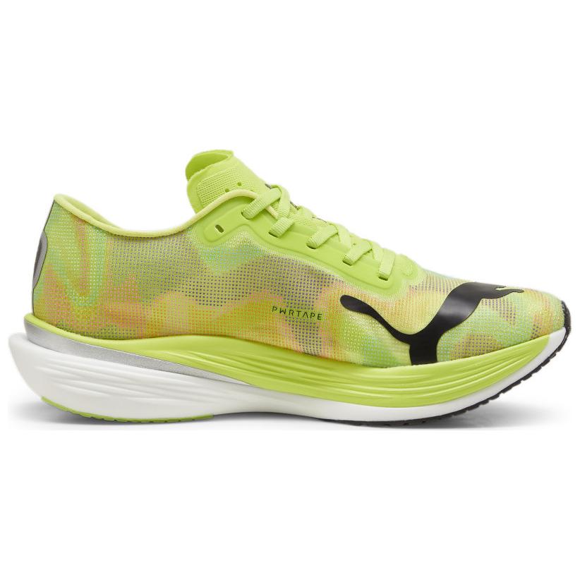 Puma Deviate Nitro 2 Lime Pow Black Men Sneakers Yellow Poison-Pink 380088-01
