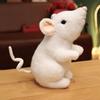 27CM Simulated Mouse Plush Doll Kawaii Cartoon Mouse Plush Toys Stuffed Rat Plush Doll  Mascot Gift